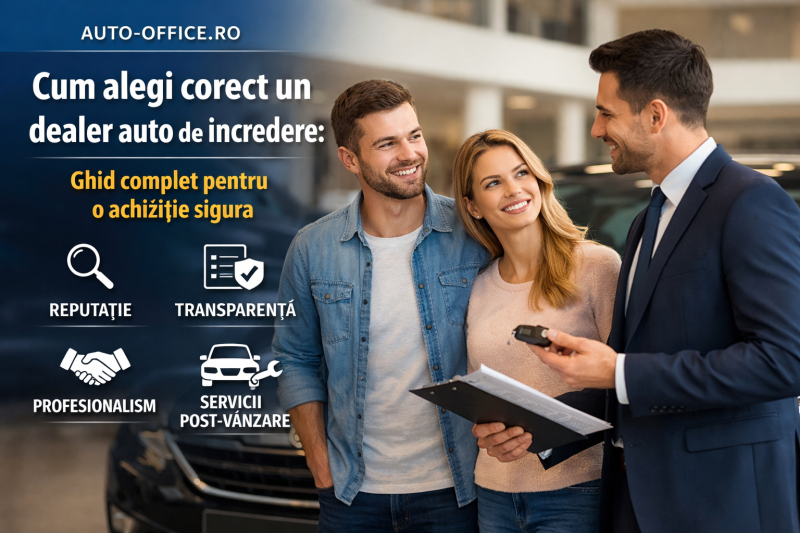 Cum alegi corect un dealer auto de încredere: ghid complet pentru o achiziție sigură